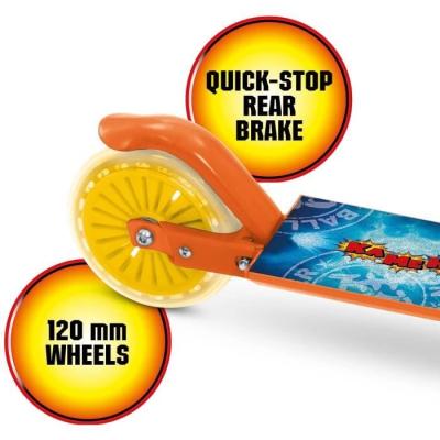 Trottinette 2 roues pliable Dragon Ball - Fun et pratique!