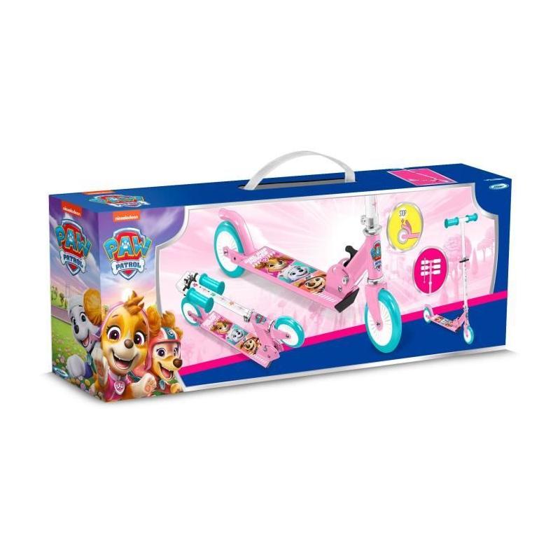 Trottinette pliable PAT'PATROUILLE - Rose | Enfant | Compact et pratique