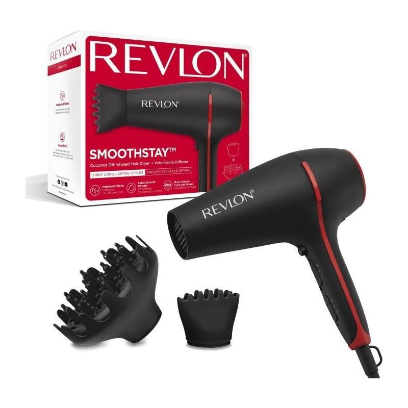 Sèche-cheveux Revlon SmoothStay Coconut RVDR5317E - Performances exceptionnelles
