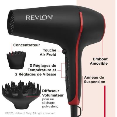 Sèche-cheveux Revlon SmoothStay Coconut RVDR5317E - Performances exceptionnelles