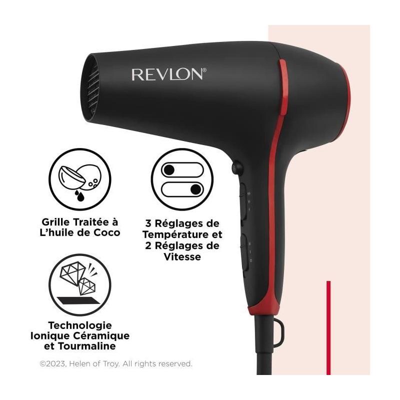 Sèche-cheveux Revlon SmoothStay Coconut RVDR5317E - Performances exceptionnelles