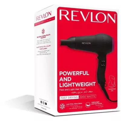 Sèche-cheveux REVLON RVDR5823E3 - Puissant 2000W - 3 chaleurs & 2 vitesses