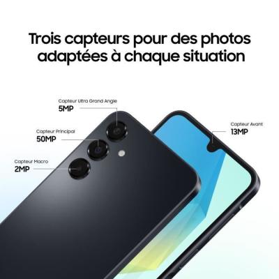 Smartphone SAMSUNG Galaxy A16 128Go Gris