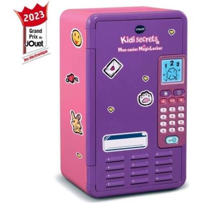 Casier MagicLocker VTECH KidiSecrets rose - Coffre-fort secret 6 chiffres