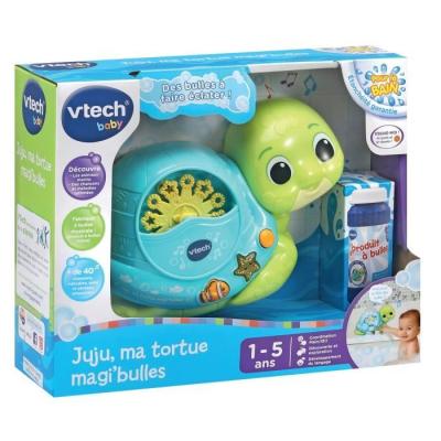 Tortue musicale VTECH JUJU MA TORTUE MAGI BULLES 1-5 ans