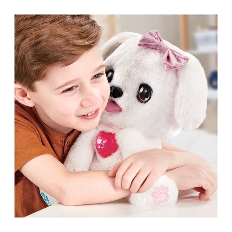 Peluche interactive Vtech kisskiss - Mon toutou bisous blanc