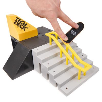 Tech Deck - Finger Skate - Starter Set X-Connect 100% Modulable À Construire Et Personnaliser + 1 Mini Planche Exclusive - Mini