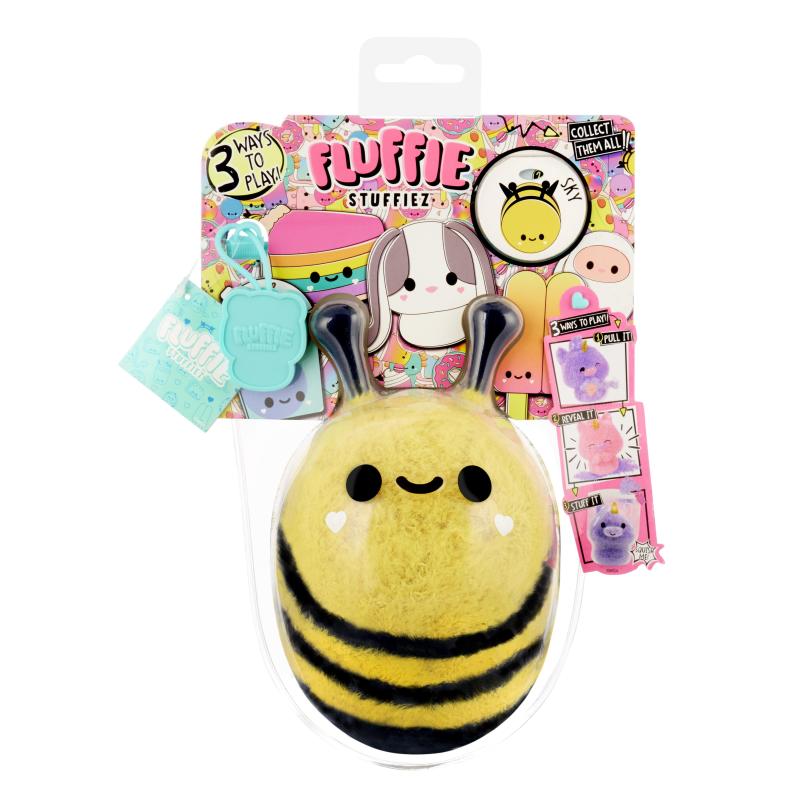 MGA Entertainment Fluffie Stuffiez Small Plush- Bee Lady Bug