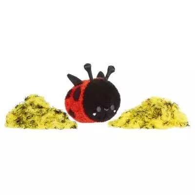 MGA Entertainment Fluffie Stuffiez Small Plush- Bee Lady Bug