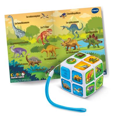 VTech Jouets Electroniques Educatifs CUBE AVENTURES - DINOS