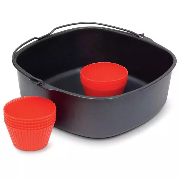 Philips Accessoire pour Airfryer HD9945/01 Kit cuisson, format XL