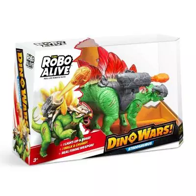 Robo Alive Stégosaure jouet Dino Wars ZURU