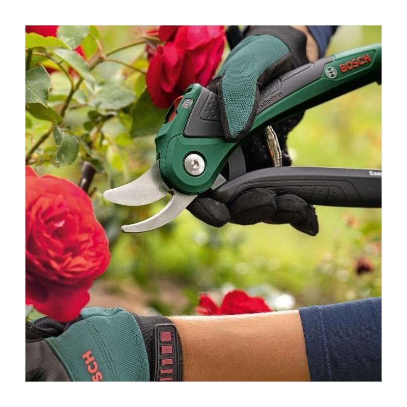 Sécateur EasyPrune sans fil Bosch - Vert - Technologie Power Assist