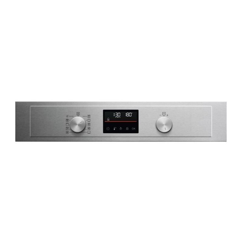Four encastrable pyrolyse multifonction - ELECTROLUX - Inox - Porte froide 4 verres