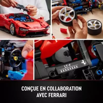 LEGO Technic 42143 Ferrari Daytona SP3 - Maquette à Construire pour Adultes