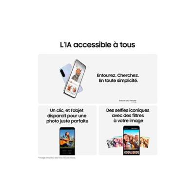 Smartphone Samsung Galaxy A36 6,7 5G Nano SIM 128 Go Noir - Compact et performant