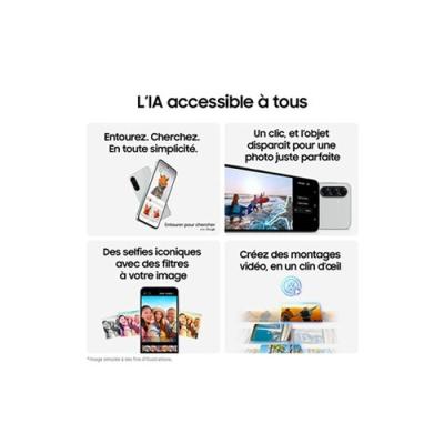 Smartphone Samsung Galaxy A56 6,7 5G 128Go Gris - Compact et performant