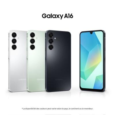 Samsung Galaxy A16 Smartphone 128Go Vert d'eau - Compact et performant