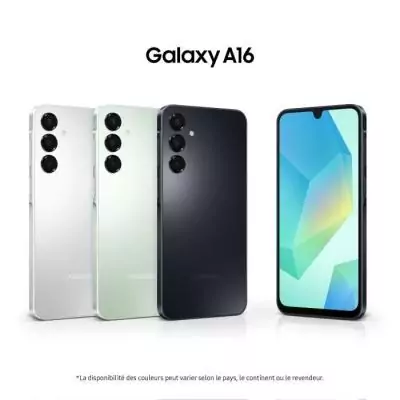 Samsung Galaxy A16 Smartphone 128Go Vert d'eau - Compact et performant