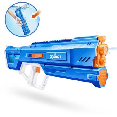 Pistolet à eau motorisé X-SHOT Mega Pulse - Remplissage rapide & Batterie rechargeable