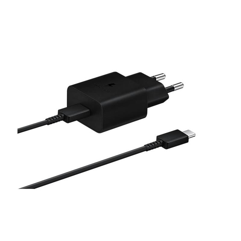 Samsung EP-T1510XBEGEU chargeur d'appareils mobiles Universel Noir Secteur Charge rapide Intérieure