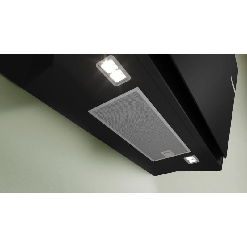 Bosch Serie 6 DWK81AN60 hotte Montée au mur Noir 432 m³ h