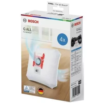 Sacs d'aspirateur BOSCH BBZ41FGALL - Lot de 4 sacs + 1 filtre