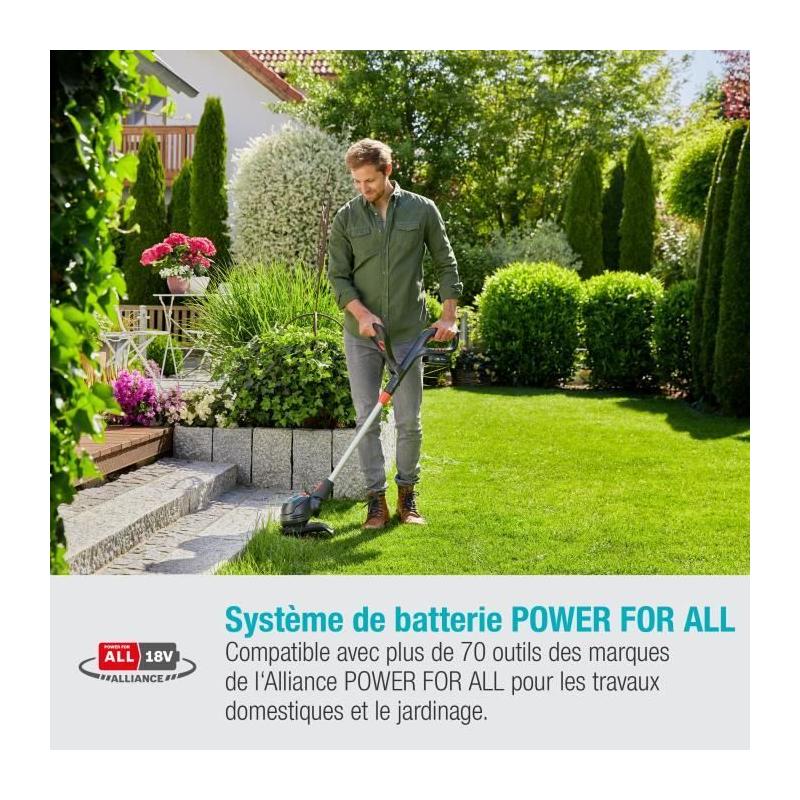 Coupe-bordure sans fil GARDENA ComfortCut 23/18V - Pratique et performant