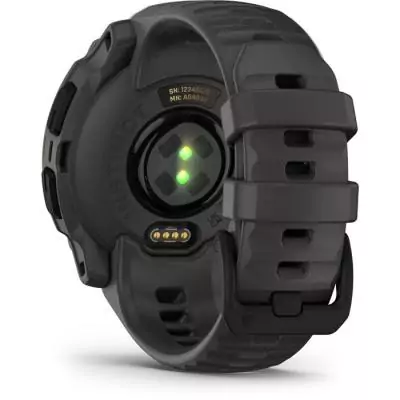 Montre connectée sport - GARMIN - Instinct E - 40 mm - Noir/Gris charbon