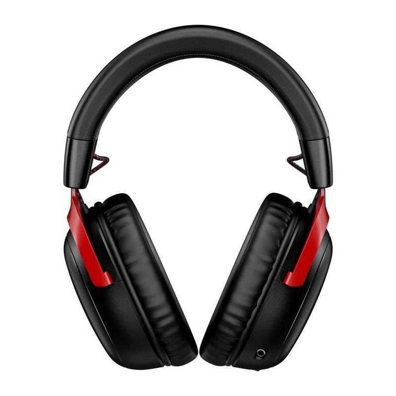Casque Gamer Sans Fil HyperX Cloud III Noir/Rouge - Pour PC & Console