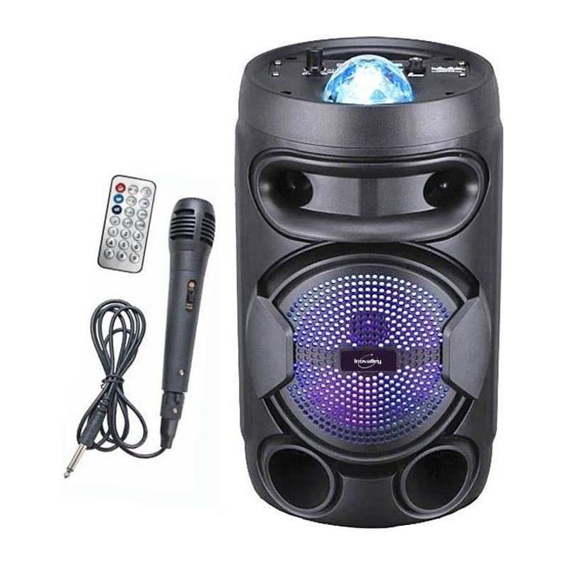 Enceinte Bluetooth 400W avec Boule LED Kaléidoscope