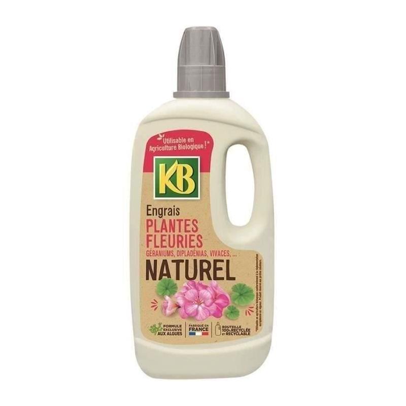 Engrais Naturel pour Plantes Fleuries - Géraniums, Dipladénias, Vivaces...