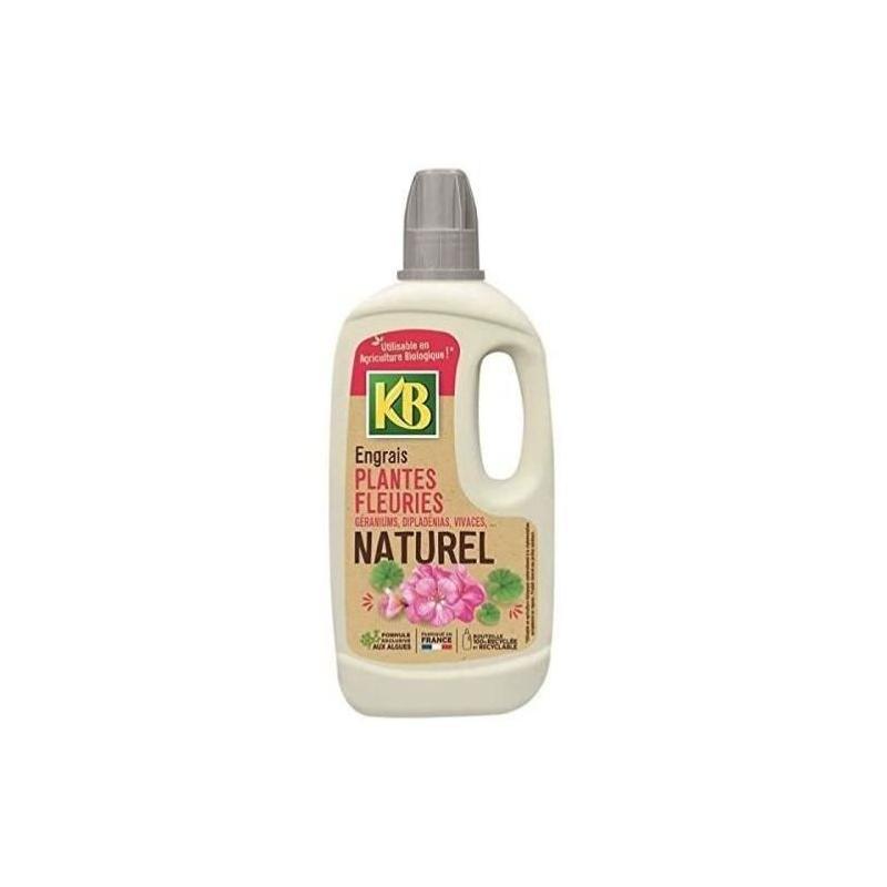 Engrais Naturel pour Plantes Fleuries - Géraniums, Dipladénias, Vivaces...