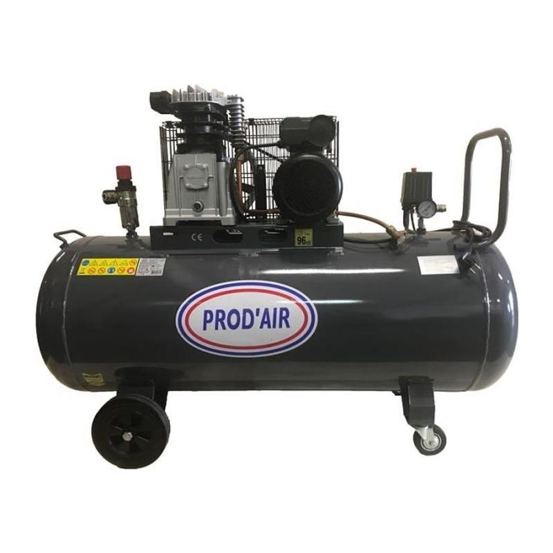 Compresseur d'air horizontal Domac LD200 - 200L - 2200W - 10 bars - 4 CV