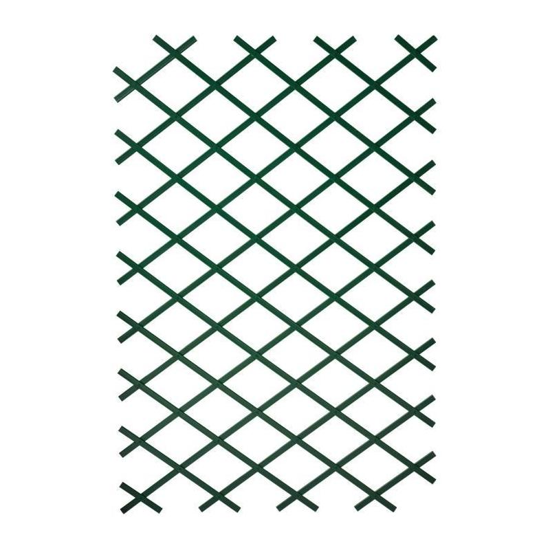 Treillis extensible en plastique vert - 50 x 150 cm