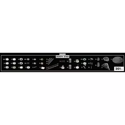 Jeux de construction Gravitrax Star Wars - Circuit de billes - 188 pièces