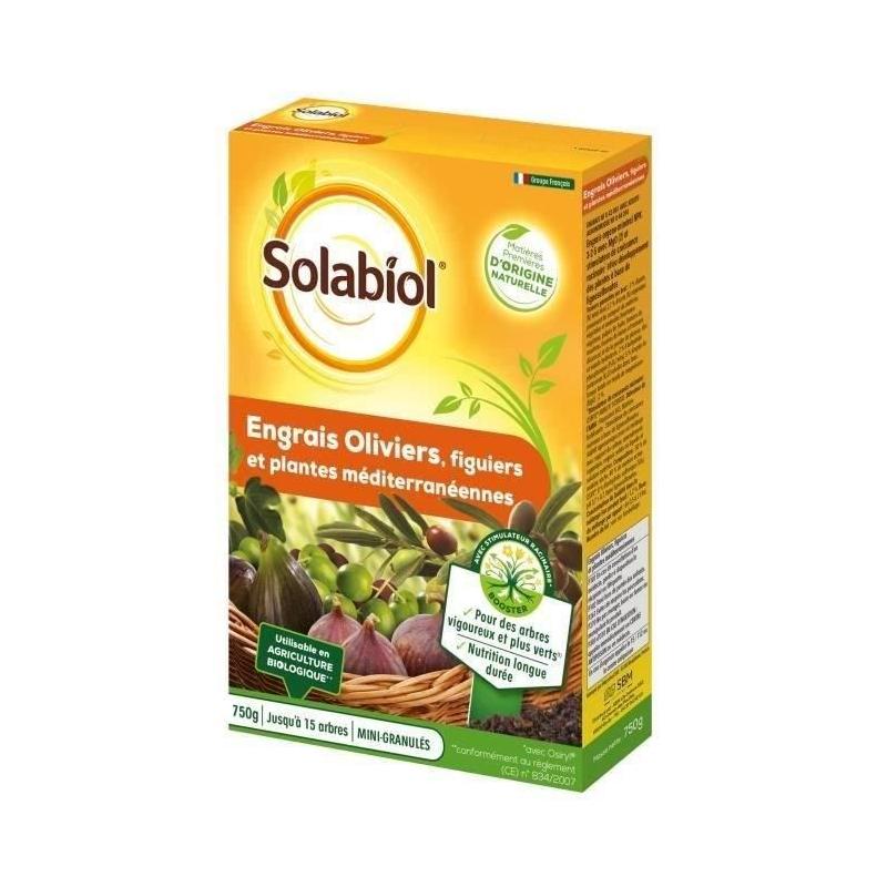 Engrais Solabiol SOLIVY750 pour Oliviers et Figuiers 750g