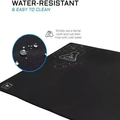 Tapis de Souris XXL The G-Lab PAD SELENIUM Noir - 900x400x4mm