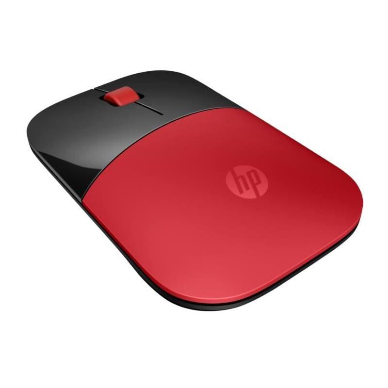 Souris sans fil HP Z3700 - Rouge Cardinal: Compact et performante