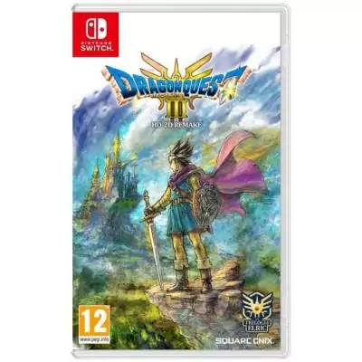 Dragon Quest III Hd-2d Remake - Jeu Nintendo Switch | Dimensions compactes