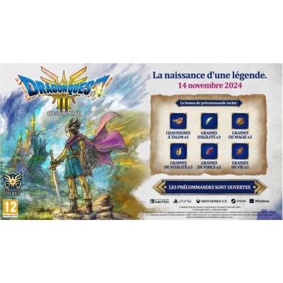 Dragon Quest III Hd-2d Remake - Jeu Nintendo Switch | Dimensions compactes
