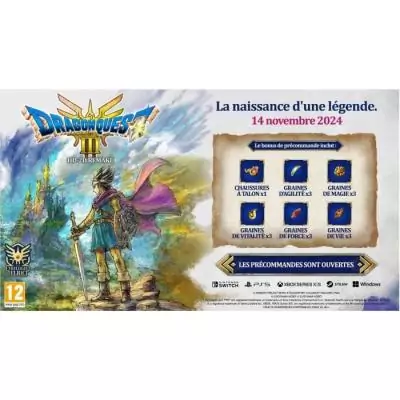 Dragon Quest III Hd-2d Remake - Jeu Nintendo Switch | Dimensions compactes Dragon Quest III Hd-2d Remake - Jeu Nintendo Switch | Dimensions compactes