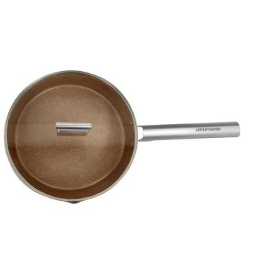 Sauteuse Arthur Martin 28 cm avec couvercle - Aluminium Forgé