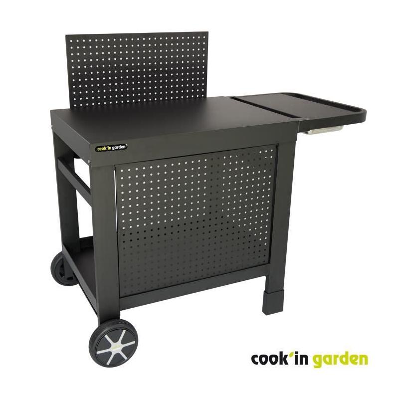 Desserte COOK'IN GARDEN REVA 110 PREMIUM - Chariot barbecue robuste