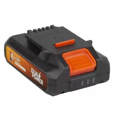 Batterie Dual Power POWDP9021 - Puissance 20V - LED Indicateur - Compact