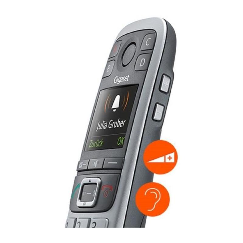 Téléphone Fixe GIGASET E560A - Grand affichage et répondeur