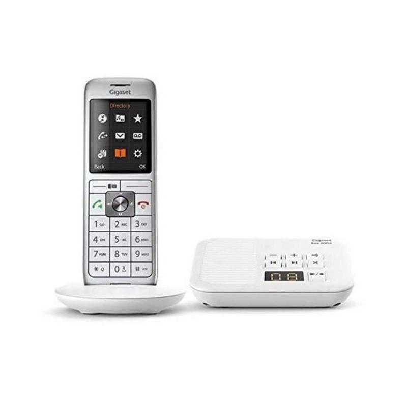 Téléphone Fixe CL660A Blanc - Compact et Performant