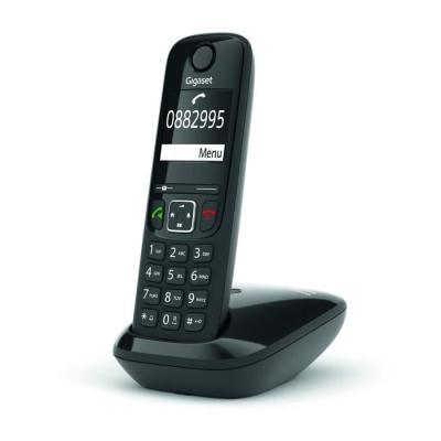 Téléphone Fixe AS690 Duo Noir - Complet et Pratique