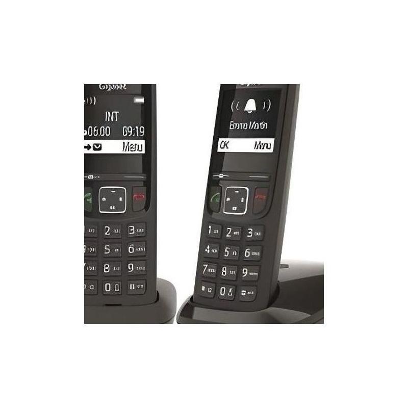 Téléphone Fixe AS690 Duo Blanc - Compact et performant