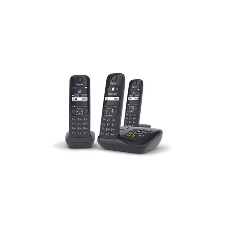 Trio de téléphones fixes Gigaset AS690: compact et performant